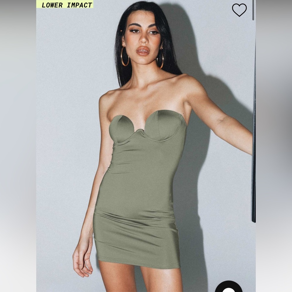 super cute green dress, brand new & never worn with tags